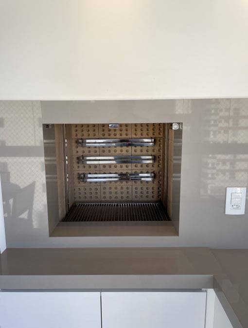 Projeto entregue: área gourmet com churrasqueira 5A Inox, foto 3