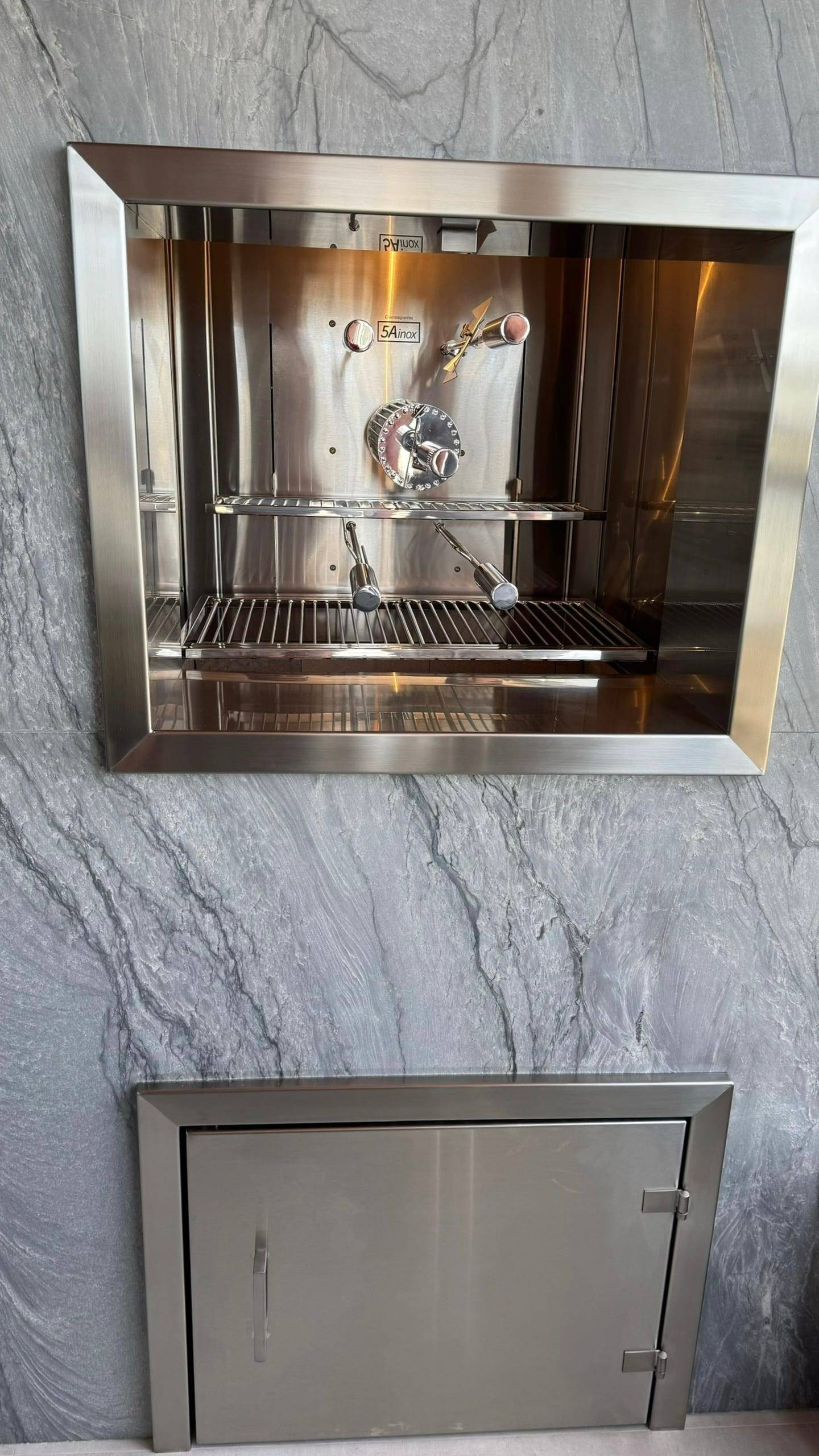 Projeto entregue: área gourmet com churrasqueira 5A Inox, foto 6