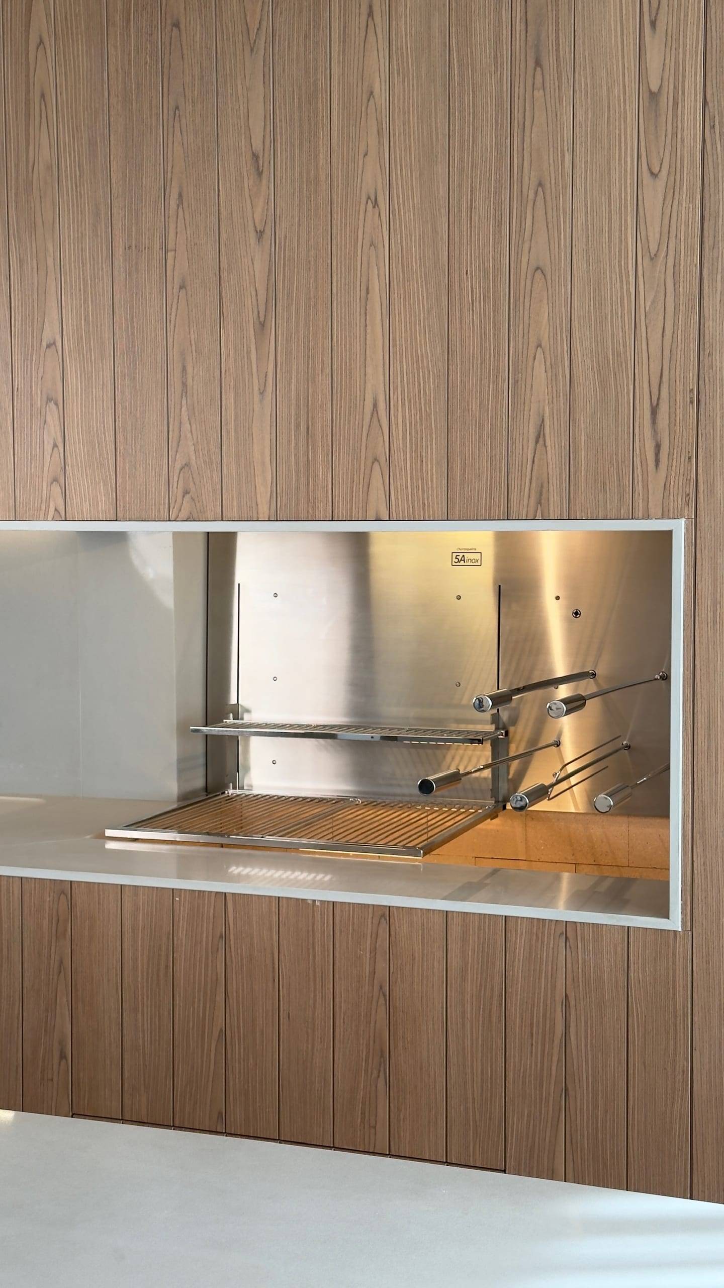 Projeto entregue: área gourmet com churrasqueira 5A Inox, foto 9