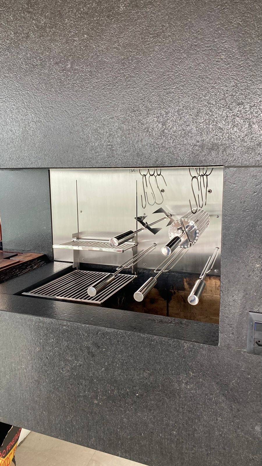 Projeto entregue: área gourmet com churrasqueira 5A Inox, foto 11